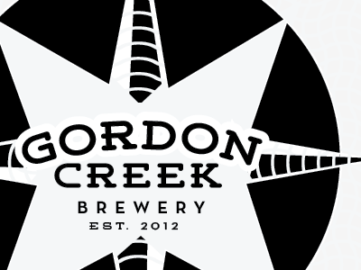 Gordon Creek Brewery Logo, opt 2