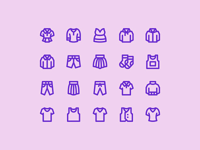 Clothing icons clothes clothing icon icon design icon pack icon set icons pixel perfect ui