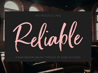 Reliable Brush Fonts brush fonts reliable