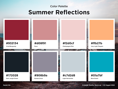 Color Palette Playoff - Summer Reflections