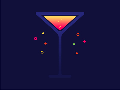 Refreshing Drink 2 adobe design drink flat flat illustration glass gradient illustration illustrator juice summer vector