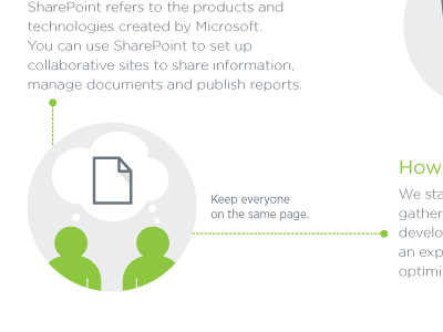 Small Brochure Icons icon infograph