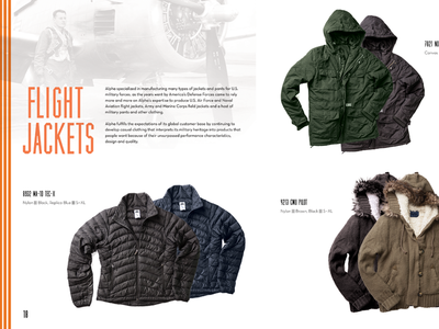 Catalog spread