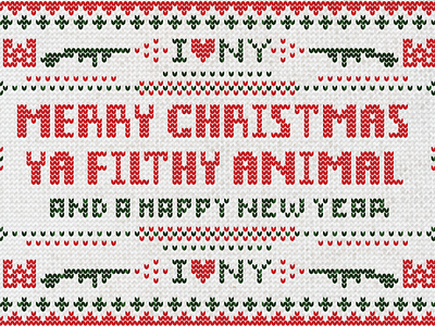 You was smoochin with my brother happy new year home alone knit merry christmas new york pattern sweater