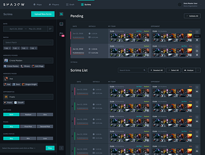 Dota 2: Scrim Selection dota 2 esports steam