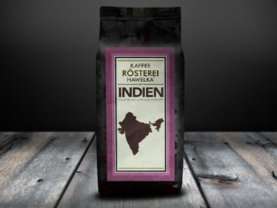 Hawelka Coffee India Blend blend coffee hawelka india kaffee vienna