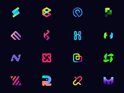 Modern logofolio - Letter logo - Top logo a b c d e f g h i j k l m app branding crypto design dynamite graphic design illustration letter logo logo logo designer logo mark logos metaverse n o p q r s t v w x y z tech logo typography ui ux vector