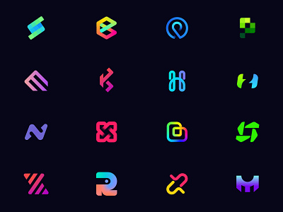 Modern logofolio - Letter logo - Top logo a b c d e f g h i j k l m app branding crypto design dynamite graphic design illustration letter logo logo logo designer logo mark logos metaverse n o p q r s t v w x y z tech logo typography ui ux vector