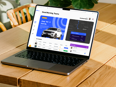 Mock Up Dashboard Management Rent Car car dashboard design figma management rent ui ux