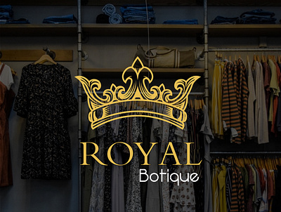 Royal Botique , Botique branding designs graphic design illustration vector