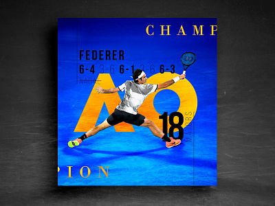 Federer australia federer layout design legend patterns poster design sports tennis typography