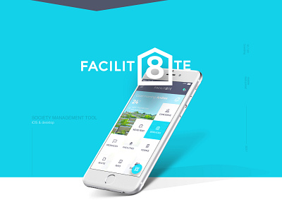 Facilit8te app appdesign branding design logo ui ux