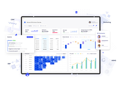 Financial Dashboards dashboard finance userinterface web web platform webapp webapplication