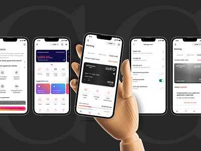 Credit Card Experience app appdesign banking bankingmobileapp branding design dubai finance financial sketch ui ux