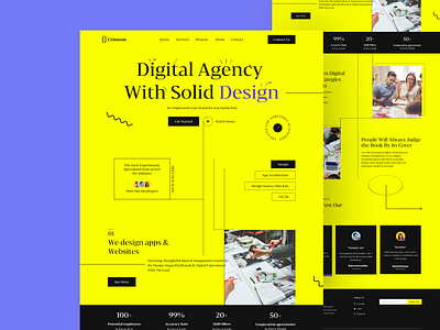 Crimson - A Digital Agency Website