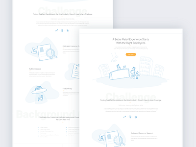 Individual Retail Page Design