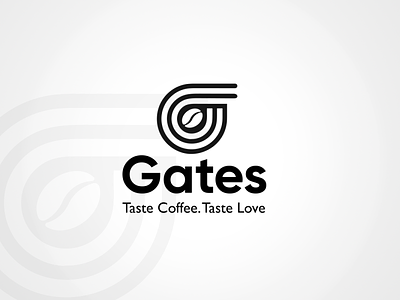 Gates Coffee Logo art brand branding creative design graphic design illustration logo logos marks typography vector