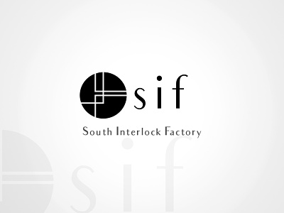 SIF Factory Logo art brand branding creative design graphic design illustration logo vector