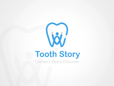 Tooth Story Logo art brand branding creative design graphic design illustration logo logos print templates vector