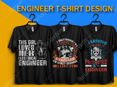 Custom Engineer T-Shirt Design app branding design graphic design illustration logo t shirt typography ui ux vector