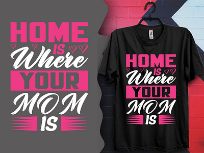 Custom Mom T-Shirt Design .