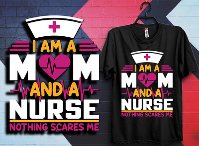 Mom Nurse T-Shirt Design