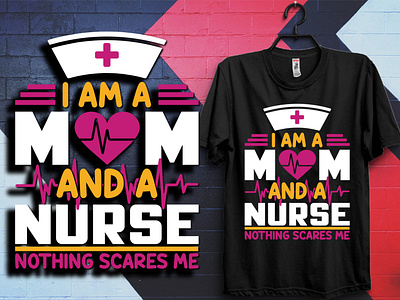 Mom Nurse T-Shirt Design