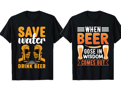 Craft Beer T Shirt Design Bundle