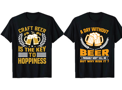 Craft Beer T Shirt Design Bundle app beer beer design beer t shirt branding design driking driking t shirt graphic design illustration logo t shirt ui ux vector