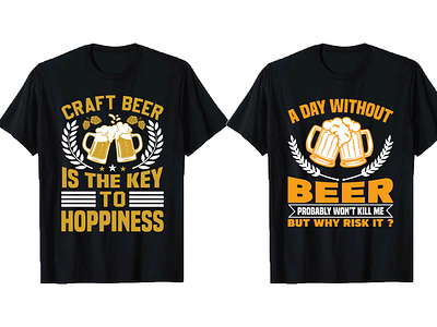 Craft Beer T Shirt Design Bundle