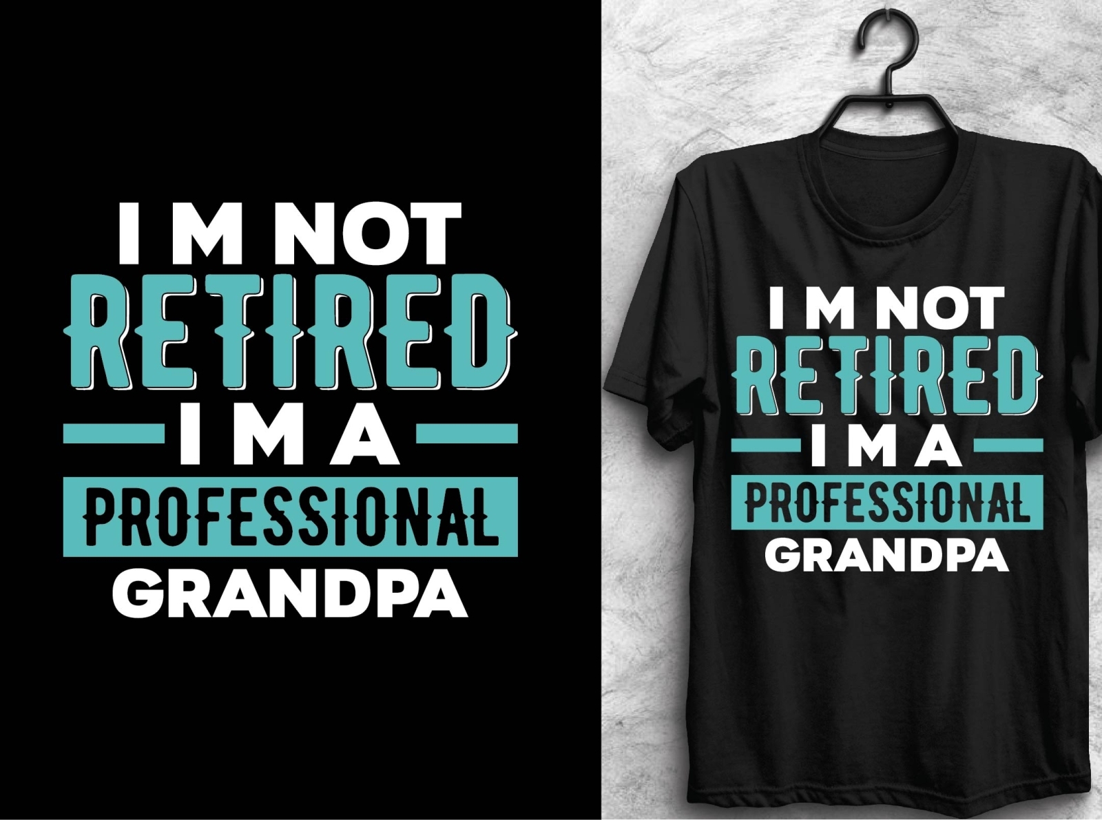 Grandpa T-Shirt Design by Md Naymur Rahman on Dribbble