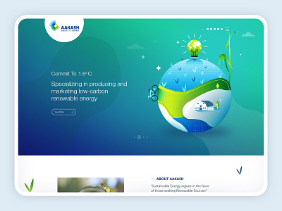 Aakash green_Website UI/UX Design