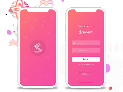 Student App Screens