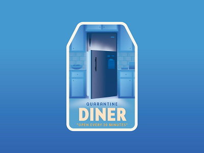 Quarantine Diner Badge