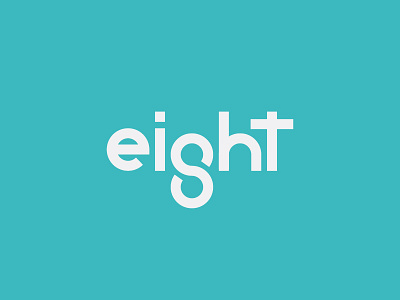 eight 8 eight logo vector