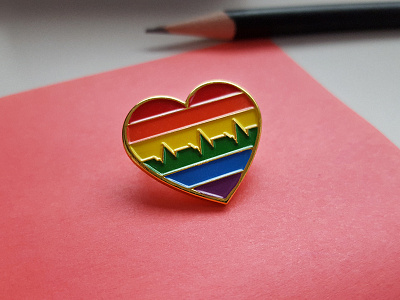 Pulse Pride Pin lapel pin orlando pin pride pulse