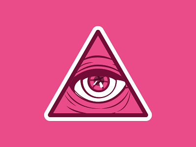 All Seeing Dribbble Eye