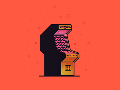 Arcade R2 arcade grain illustration texture vector