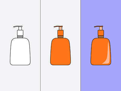 Liquid soap dispenser app branding design graphic design illustration logo typography ui ux vector