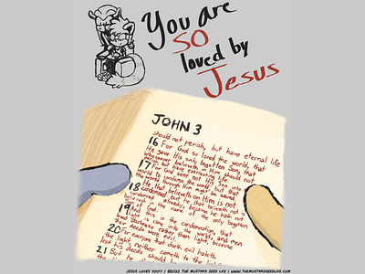 John 3:16 Day : Sonic Tangle x Mighty Fan Art