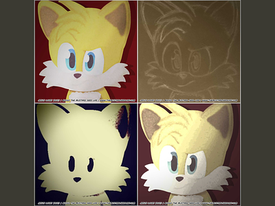 🤨Movie Tails | Day 6 | 100 Faces Meme Challenge 100 faces meme challenge challenge fan art filter illustration jesus loves you!!! pop art quick sonic sonic 2 sonic movie sonic the hedgehog tails the mustard seed life vignette