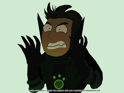 😠Tazzy Chris | Day 9 | 100 Faces Meme Challenge 100 faces meme challenge cartoon challenge fan art illustration jesus loves you!!! lineless quick the mustard seed life wild kratts