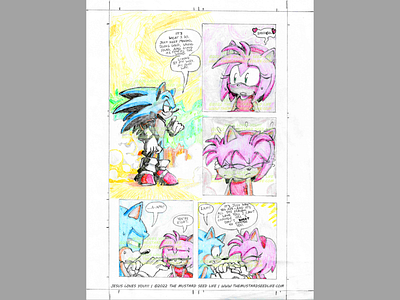 Redrawn: IDW Sonic the Hedgehog Fallout #2