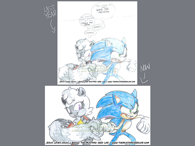 Sonic Meets Tangle | 1 Year Later: Redrawn