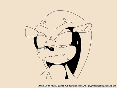 😡Mighty the Armadillo | Sketch 38 | 100 Faces Meme Challenge 100 faces meme challenge cartoon challenge character digital fan art fanart fast illustration jesus loves you!!! mighty mighty the armadillo quick sonic sonic the hedgehog style stylized the mustard seed life