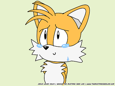 😂Classic Tails | Sketch 42 | 100 Faces Meme Challenge 100 faces meme challenge cartoon challenge character classic classic tails digital fan art fanart fast illustration jesus loves you!!! quick sonic sonic the hedgehog style stylized tails the mustard seed life