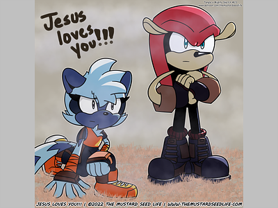 Sonic: Tangle x Mighty “Mysterious Fog” Fan Art cartoon challenge character characters digital fan art fanart illustration jesus loves you!!! mighty mighty the armadillo mystery sonic sonic the hedgehog style stylized tangle tangle the lemur tangle x mighty the mustard seed life