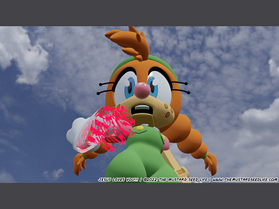 Belle the Tinkerer in Sonic Frontiers?! 3d 3d animation 3d model animation belle belle the tinkerer character character model expression fan art fanart game jesus loves you!!! render rigged sonic sonic the hedgehog the mustard seed life vfx video game