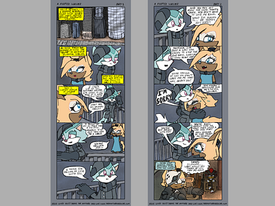 A Former Whisper: Two-Part Comic Strip