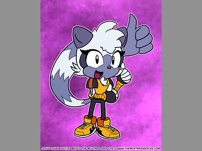 Sonic: Tangle x Mighty Clarity Fan Art by Tiny MustardSeed on Dribbble